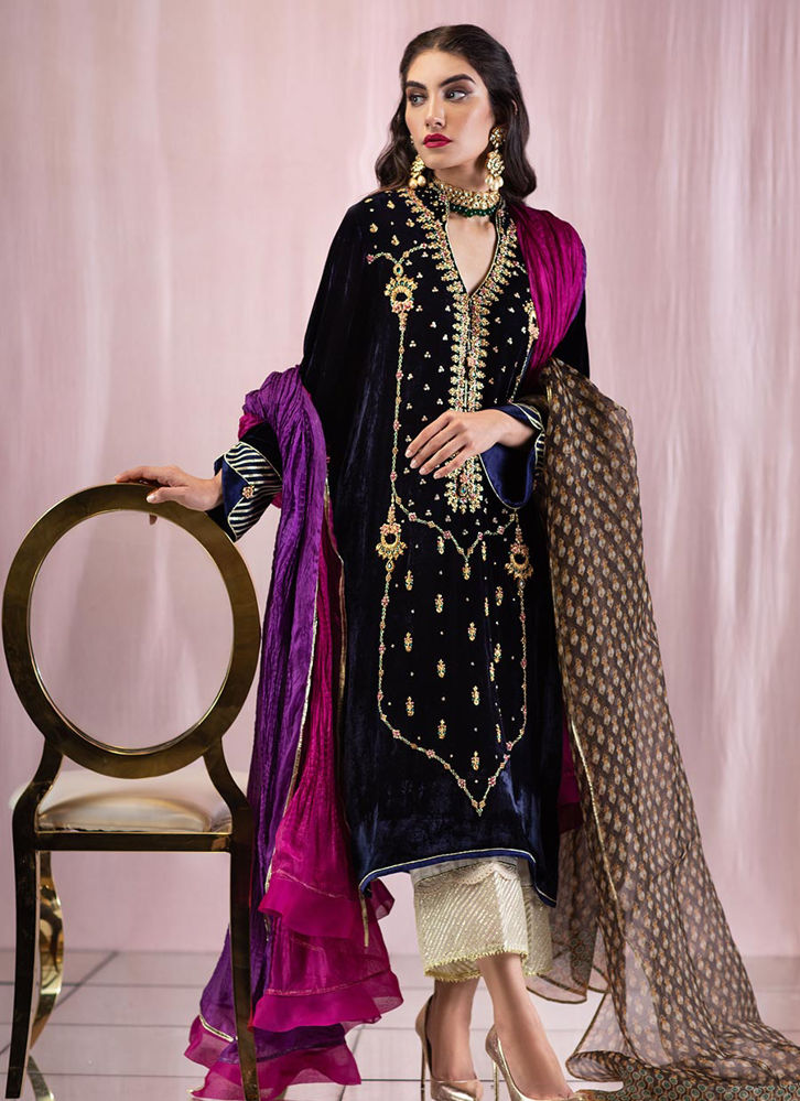 Traditional Nagina Velvet - Farah Talib Aziz