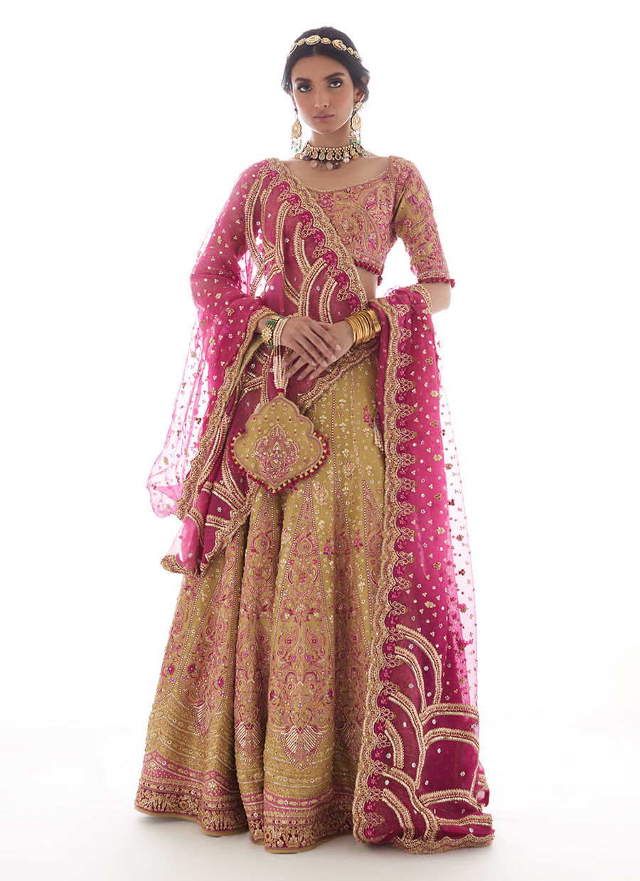 Rajasthani Designer Lehenga Choli, Color : Pink at Rs 800 / Piece in Surat  | Fabdeal
