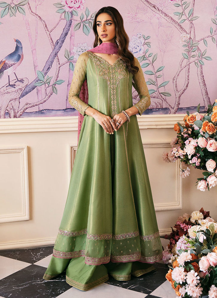 Silk Blend Embroidered Blouson - Ready to Wear