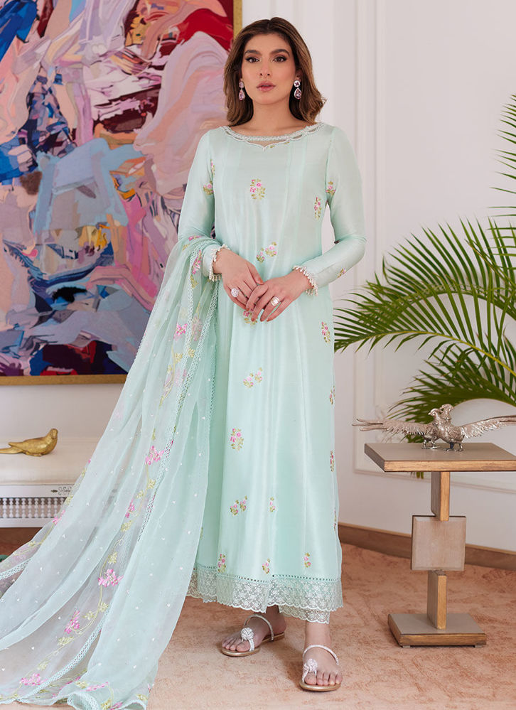 Buy online Blue And Yellow Plain Dress Material With Heavy Dupatta Jute  Silk Unstitched from Suits & Dress material for Women by Varayu for ₹1769  at 0% off | 2024 Limeroad.com