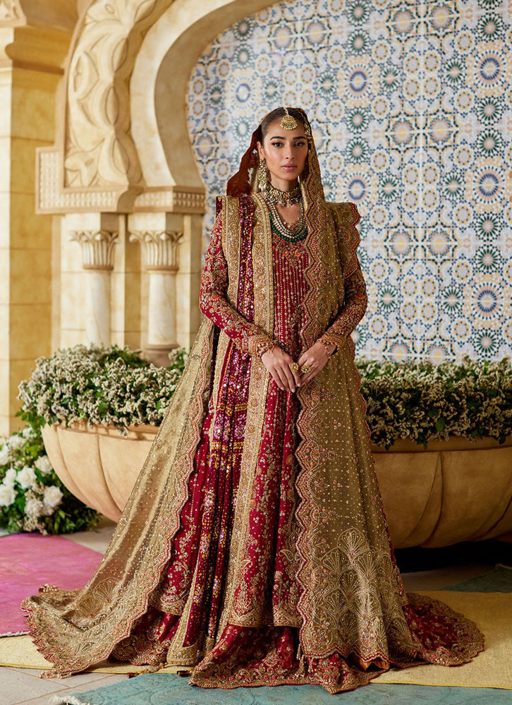 Pakistani Bridal Dress Online - Wedding Dresses - Farah Talib Aziz